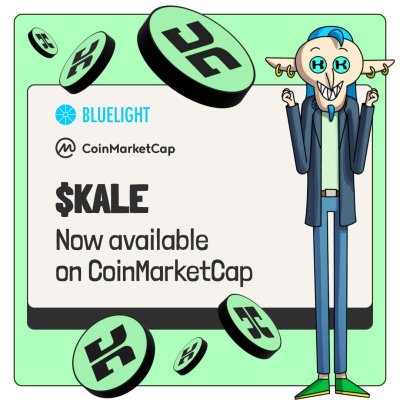 $KALE has been listed on CoinMarketCap